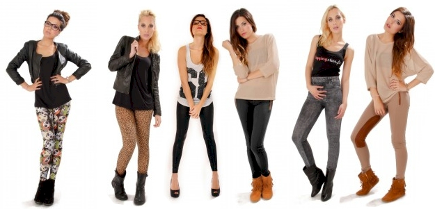 Femmes en leggings